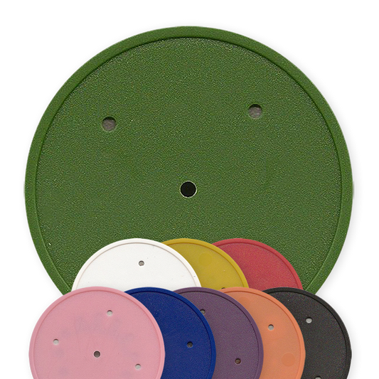 9 colors of 11 .5 gram clay composite solid color poker chip - Insert ready