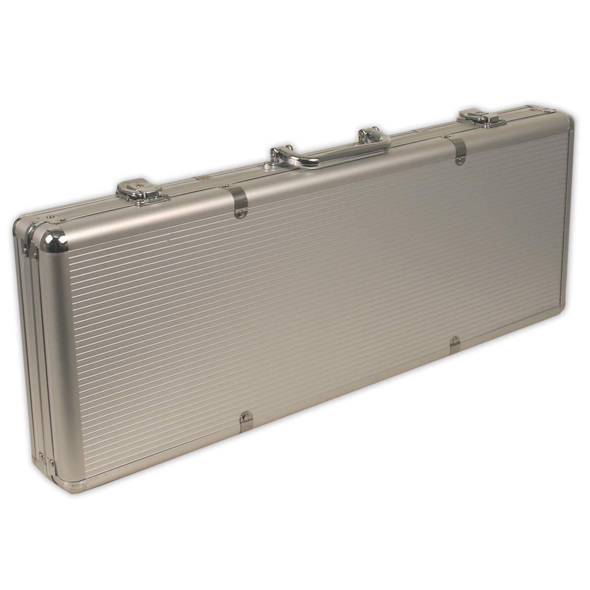 500 chip capacity aluminum poker chips case