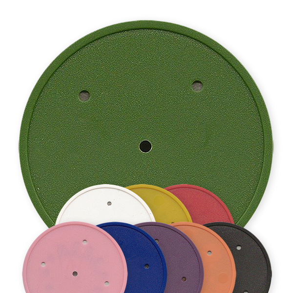 9 colors of 11 .5 gram clay composite solid color poker chip - Insert ready