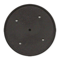 Solid Color Insert-Ready Blank Poker Chips – 11.5g – Recessed Center – Black