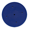 Solid Color Insert-Ready Blank Poker Chips – 11.5g – Recessed Center – Blue
