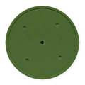 Solid Color Insert-Ready Blank Poker Chips – 11.5g – Recessed Center – Green