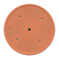 Solid Color Insert-Ready Blank Poker Chips – 11.5g – Recessed Center – Orange