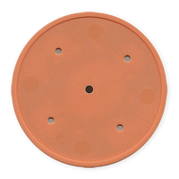 Solid Color Insert-Ready Blank Poker Chips – 11.5g – Recessed Center – Orange
