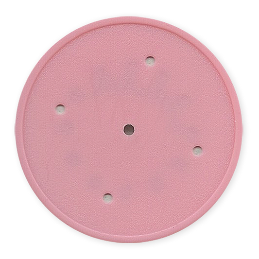 Pink 11 .5 gram clay composite solid color poker chip - Insert ready