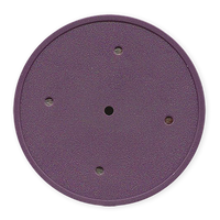 Solid Color Insert-Ready Blank Poker Chips – 11.5g – Recessed Center – Purple